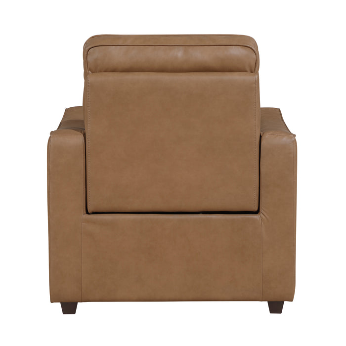 8368BRW-A2PW Power Reclining Chair with Curved Track Arms image