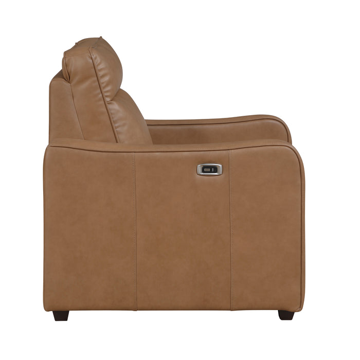 8368BRW-A2PW Power Reclining Chair with Curved Track Arms image