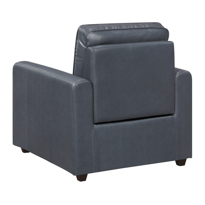 8368NVY-A1PW Power Reclining Chair with Rounded Track Arms image