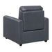 8368NVY-A1PW Power Reclining Chair with Rounded Track Arms image