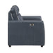 8368NVY-A1PW Power Reclining Chair with Rounded Track Arms image