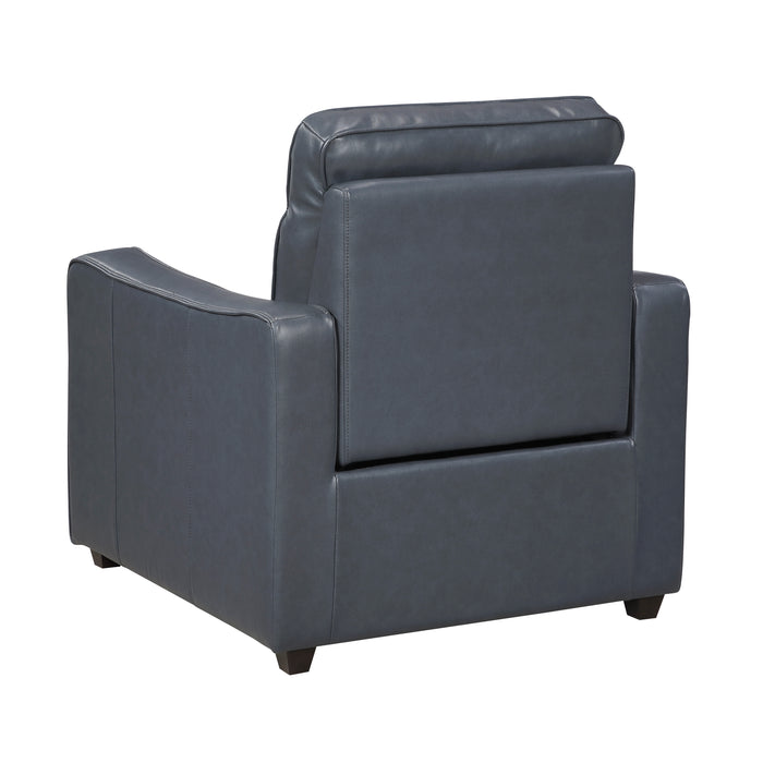 8368NVY-A2PW Power Reclining Chair with Curved Track Arms image