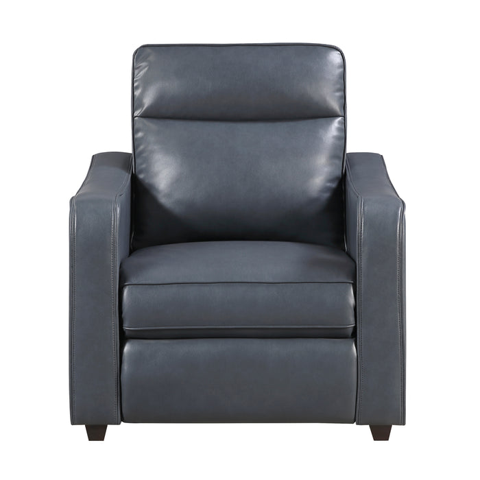 8368NVY-A2PW Power Reclining Chair with Curved Track Arms image