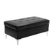 Barrington Ottoman in Black - 8378BLK-4 - FAMSA Furniture (TX)