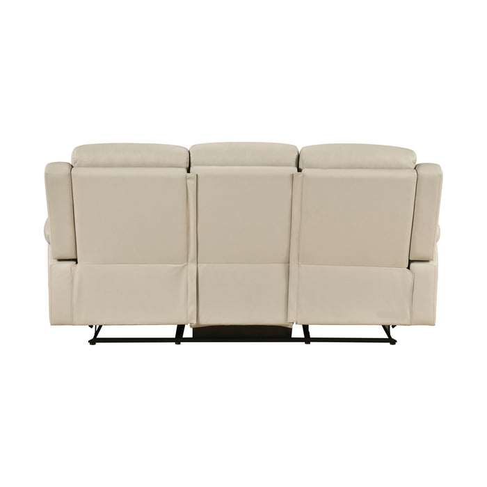 8379BEG-3 Double Reclining Sofa image
