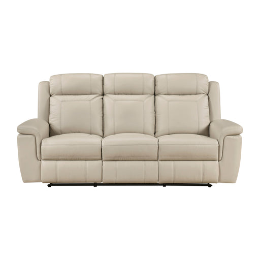 8379BEG-3 Double Reclining Sofa image