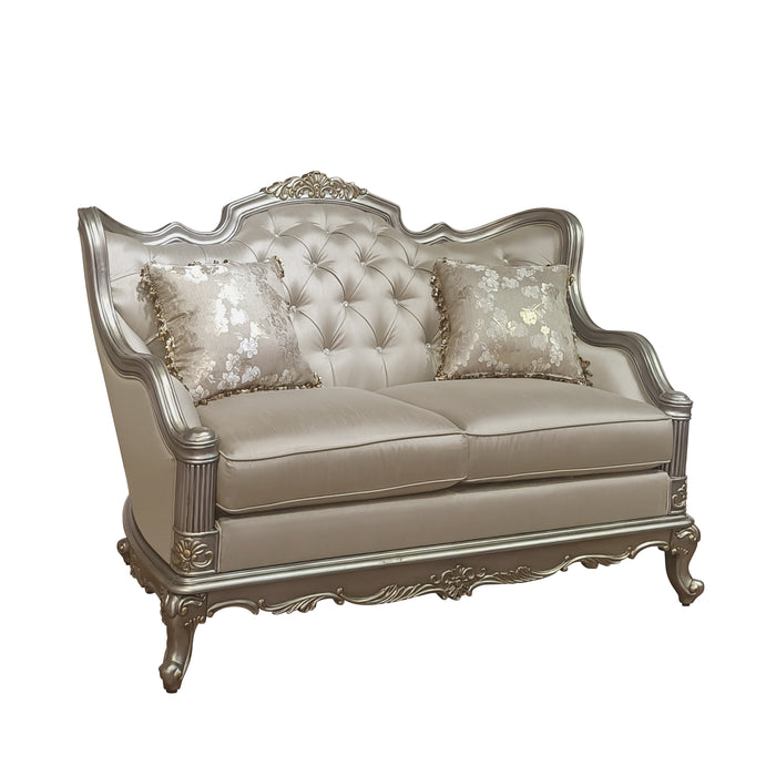Florentina Loveseat in Other/Metallic Accent - Traditional - 8412-2 - FAMSA Furniture (TX)