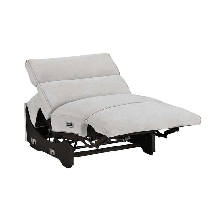 8414GRY-ARPWH Power Reclining Armless Chair with Power Headrest image