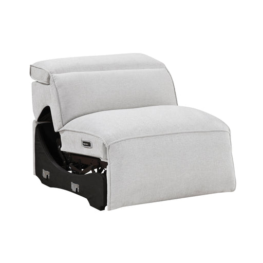 8414GRY-ARPWH Power Reclining Armless Chair with Power Headrest image