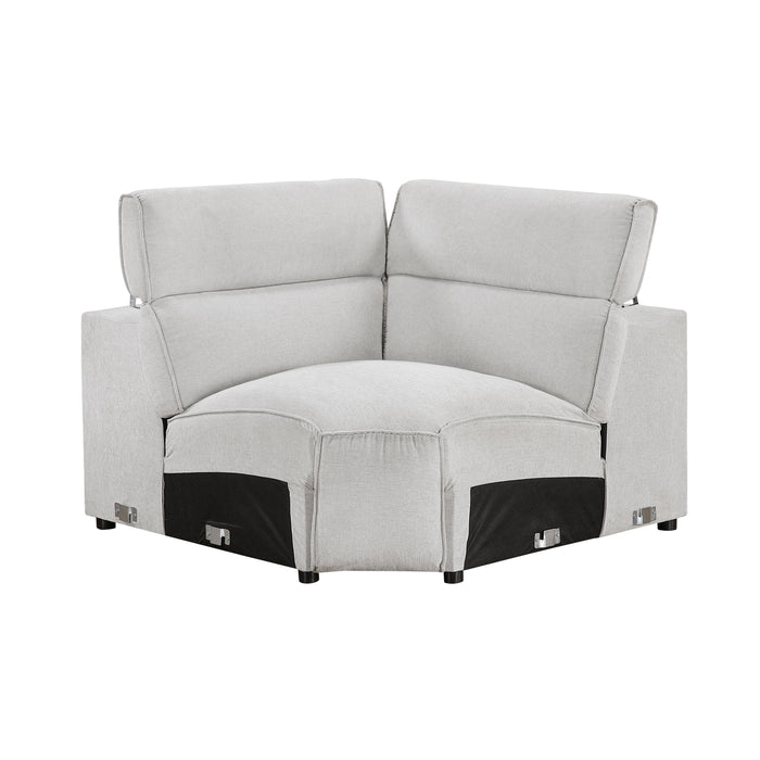 8414GRY-CR Corner Seat image