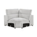 8414GRY-CR Corner Seat image
