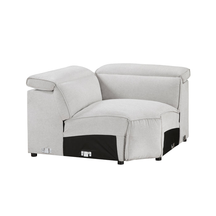 8414GRY-CR Corner Seat image
