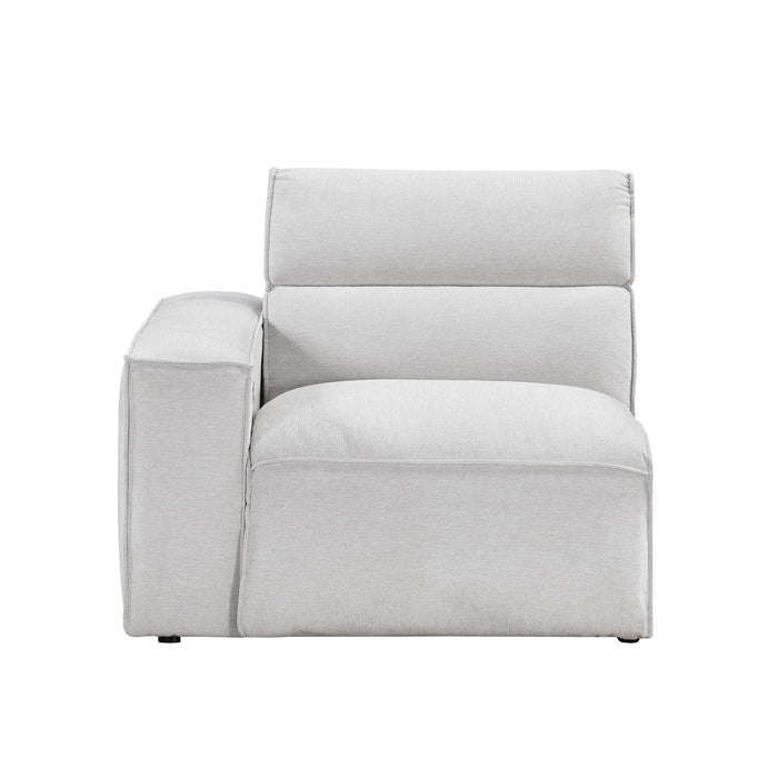 8414GRY-LRPWH Power Left Side Reclining Chair with Power Headrest and Charging Ports image