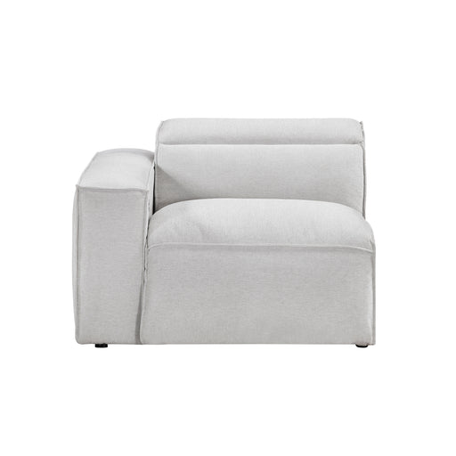 8414GRY-LRPWH Power Left Side Reclining Chair with Power Headrest and Charging Ports image