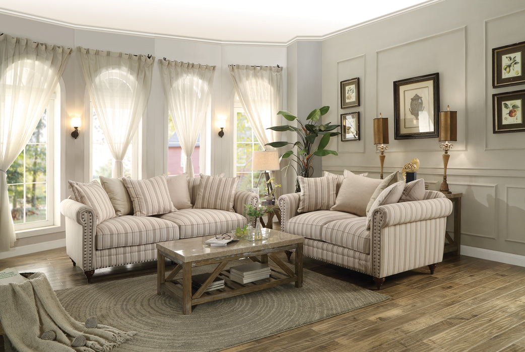 Ridley Cocktail Table in Taupe/Beige - 3551-30 - FAMSA Furniture (TX)