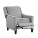 Banks Push Back Reclining Chair in Gray - 8505GY-1 - FAMSA Furniture (TX)