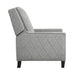 Banks Push Back Reclining Chair in Gray - 8505GY-1 - FAMSA Furniture (TX)