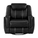 8516BK-1 Swivel Glider Reclining Chair image