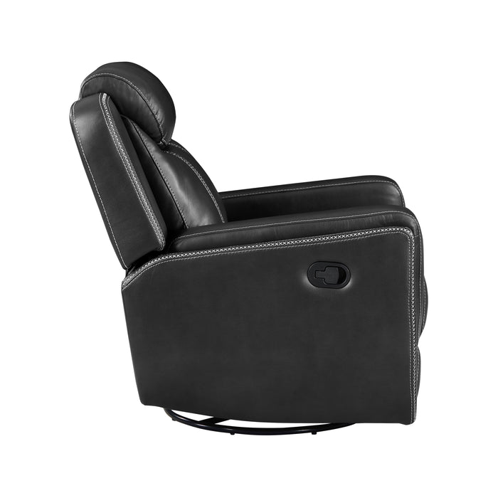 8516BK-1 Swivel Glider Reclining Chair image