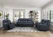 Littleton Swivel Glider Reclining Chair in Blue - 8516BU-1 - FAMSA Furniture (TX)
