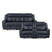 Littleton 2pc Set: Sofa, Love in Blue - 8516BU*2 - FAMSA Furniture (TX)
