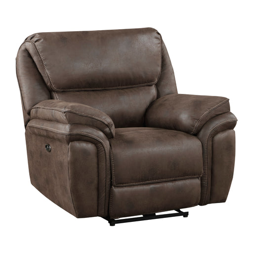 Proctor Power Reclining Chair in Brown - 8517BRW-1PW - FAMSA Furniture (TX)
