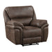 Proctor Power Reclining Chair in Brown - 8517BRW-1PW - FAMSA Furniture (TX)