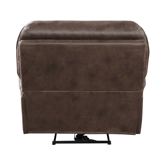 Proctor Power Reclining Chair in Brown - 8517BRW-1PW - FAMSA Furniture (TX)