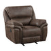 Proctor Rocker Reclining Chair in Brown - 8517BRW-1 - FAMSA Furniture (TX)