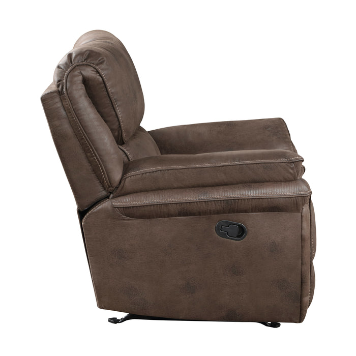 Proctor Rocker Reclining Chair in Brown - 8517BRW-1 - FAMSA Furniture (TX)