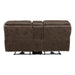 8517BRW-2PW Power Double Reclining Love Seat with Center Console image