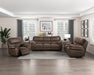 Proctor Power Double Reclining Sofa in Brown - 8517BRW-3PW - FAMSA Furniture (TX)