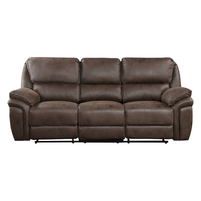 Proctor 2pc Set: Sofa, Love in Brown - 8517BRW*2 - FAMSA Furniture (TX)