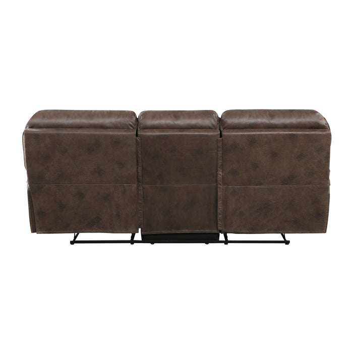 Proctor 2pc Set: Sofa, Love in Brown - 8517BRW*2 - FAMSA Furniture (TX)