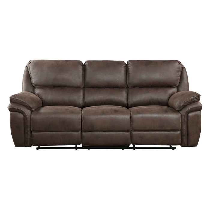 8517BRW-3 Double Reclining Sofa image