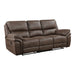 8517BRW-3 Double Reclining Sofa image