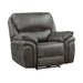 Proctor Power Reclining Chair in Gray - 8517GRY-1PW - FAMSA Furniture (TX)