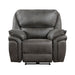 Proctor Power Reclining Chair in Gray - 8517GRY-1PW - FAMSA Furniture (TX)