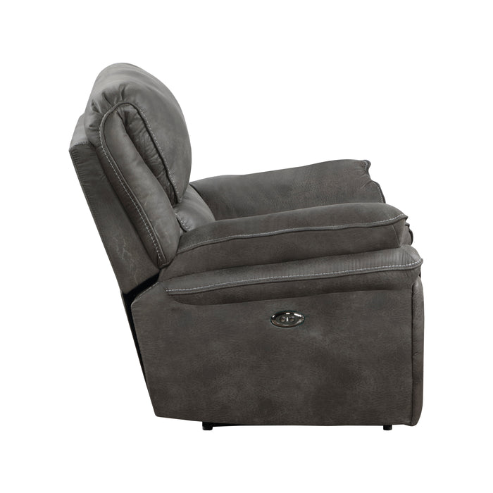 Proctor Power Reclining Chair in Gray - 8517GRY-1PW - FAMSA Furniture (TX)