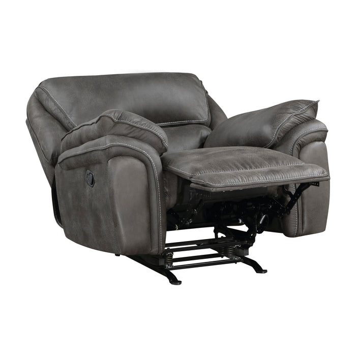 Proctor Rocker Reclining Chair in Gray - 8517GRY-1 - FAMSA Furniture (TX)