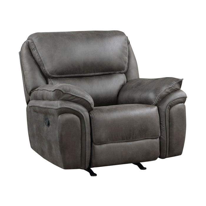 Proctor Rocker Reclining Chair in Gray - 8517GRY-1 - FAMSA Furniture (TX)