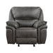 Proctor Rocker Reclining Chair in Gray - 8517GRY-1 - FAMSA Furniture (TX)