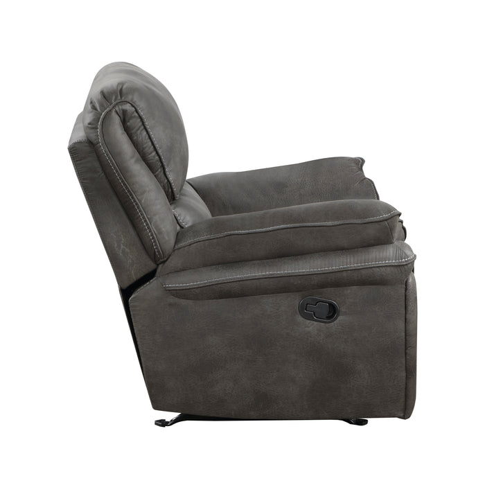 Proctor Rocker Reclining Chair in Gray - 8517GRY-1 - FAMSA Furniture (TX)
