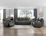 Proctor Power Double Reclining Sofa in Gray - 8517GRY-3PW - FAMSA Furniture (TX)