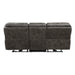 Proctor Power Double Reclining Sofa in Gray - 8517GRY-3PW - FAMSA Furniture (TX)