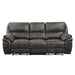 8517GRY-3PW Power Double Reclining Sofa image