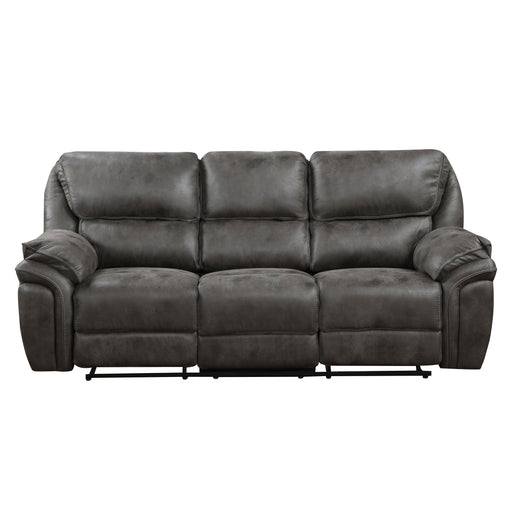 Proctor Double Reclining Sofa in Gray - 8517GRY-3 - FAMSA Furniture (TX)