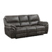 8517GRY-3 Double Reclining Sofa image