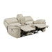 8517PWT-2PW Power Double Reclining Love Seat with Center Console image