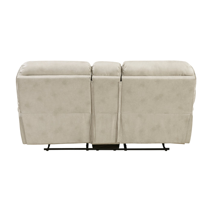 8517PWT-2 Double Reclining Love Seat with Center Console image